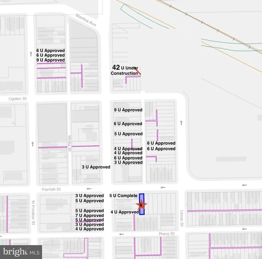 This vacant land offers a prime opportunity for development, featuring approved zoning for 6 units. Situated in Mantua, this property is within walking distance of over 100 units in various stages of pre-development and active construction, highlighting the neighborhood's dynamic growth and increasing demand.

The property boasts exceptional access to key city destinations. Just to the south lies University City, a dynamic hub of education, healthcare, and innovation. To the north, Fairmount Park, one of the largest urban green spaces in the nation, provides abundant opportunities for recreation and outdoor activities. To the east, the Girard Avenue commercial corridor offers a vibrant mix of shops, restaurants, and entertainment options, making this location highly attractive for residents and investors alike.

Additionally, the property is located in a Qualified Opportunity Zone, offering substantial tax incentives for developers and investors seeking to benefit from Mantua's ongoing transformation and growth.

Whether you’re a seasoned developer or a forward-thinking investor, this land presents endless potential. With its prime location, approved zoning, and proximity to key amenities, this property is a unique and valuable opportunity in one of the city's fastest-growing neighborhoods.