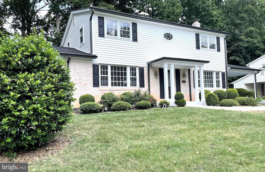 Welcome to your new home in Orange Hunt Estates! This beautiful, very well-maintained home has fresh paint and hardwood floors. The LIVING ROOM has a lot of natural light and hardwood floors. The updated formal DINING ROOM has a new chandelier, wall sconces, and hardwood floors. The gorgeous gourmet KITCHEN has a brand-new refrigerator and new flooring. A BUTLER'S PANTRY is conveniently located between the KITCHEN and DINING ROOM. The DEN, located between the FOYER and KITCHEN, has new flooring, an updated gas fireplace, a ceiling fan, and very roomy built-ins. There is a FAMILY ROOM located next to the KITCHEN, it is the entire length of the house and has hardwood floors, and Palladian windows, with a vaulted ceiling and a ceiling fan.  There is a half bath on the first floor.  There are four bedrooms upstairs, along with two full baths. The PRIMARY BEDROOM has a built-in vanity in the bedroom,  and a full bath with a new vanity. The HALL BATHROOM is twice the size of the typical hall bathrooms in Orange Hunt Estates. It has a Jacuzzi bathtub, a separate shower, and lots of room. There are storage closets for your linens, etc., located in the hallway. The basement has a large RECREATION ROOM complete with a bar, and large built-in cabinets for storage. The LAUNDRY ROOM is located behind the RECREATION ROOM with a separate door and plenty of space for storing extra items.  The front yard has a new sidewalk going up to the front door, and has been beautifully maintained. The CARPORT has extra storage and a lawn mower that the  tenants can use. There is a deck for grilling or just enjoying visiting with friends and family. The backyard is a good size and has been landscaped. Located conveniently near highways, the METRO, bus stops, and the VRE. Lots of shopping and entertainment nearby. You don't want to miss this one!