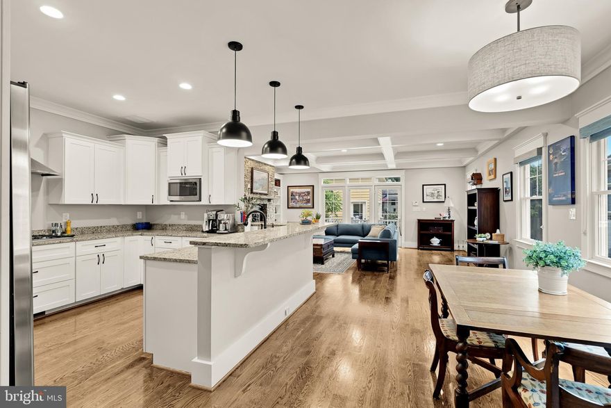 You simply won’t find another home this new and beautifully appointed in this price, in this school district.

Step into 1921 N George Mason Drive, an exceptional Craftsman-style residence in the heart of North Arlington. This spacious 4-bedroom home also features a main-level office and a versatile flex room, along with 4.5 beautifully appointed baths. Thoughtfully designed and meticulously maintained, it seamlessly combines classic charm with modern convenience. 3888 sq. ft total.

Upstairs, the luxurious primary suite includes spacious walk-in closets and a spa-like bath with a separate shower and whirlpool tub. Two additional bedrooms, each with en-suite bathrooms, and a convenient and very large laundry room, with natural light, complete the upper level.

The fully finished walk-out lower level includes a fourth bedroom and full bath—ideal for guests, a home gym or flex room—plus a functional mudroom for everyday convenience. The lower level features really high ceilings.

Outside, enjoy a charming Hardie plank and stone exterior, a welcoming front porch, and a rear deck that’s perfect for outdoor entertaining. The 1-car detached garage adds even more practicality.

Located just 1.2 miles from the Ballston Metro, with easy access to parks, shops, restaurants, and all that Arlington and the D.C. metro area have to offer—this is truly a rare find.