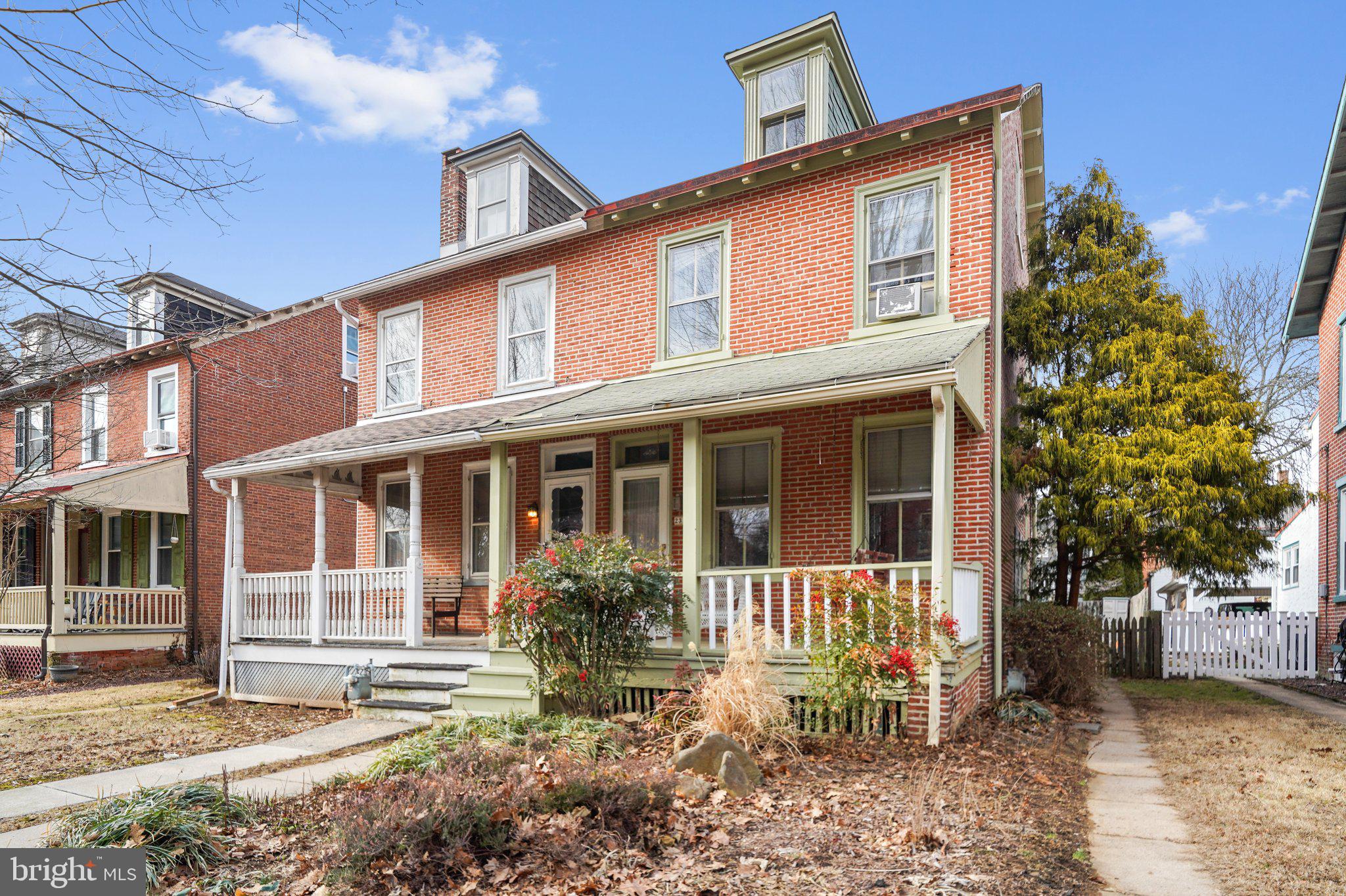 Welcome to The West Chester Borough – A Charming Twin local to all that Downtown West Chester has to offer! This property features 4 Bedrooms, 1 Full Bathroom, 1 Half Bathroom, Covered Front Porch, Fenced Rear Yard & 2 Car Parking. The Main Floor of this light and bright home features a Living Room, Dining Room, Kitchen, Mudroom & Half Bath. The Second Floor Features 3 Bedrooms sharing a Full Hall Bath. The Third Floor Features an additional Fourth Bedroom. Located local to Downtown West Chester, 202, Route 3, Route 1 & West Chester University. Don’t miss out on this opportunity!