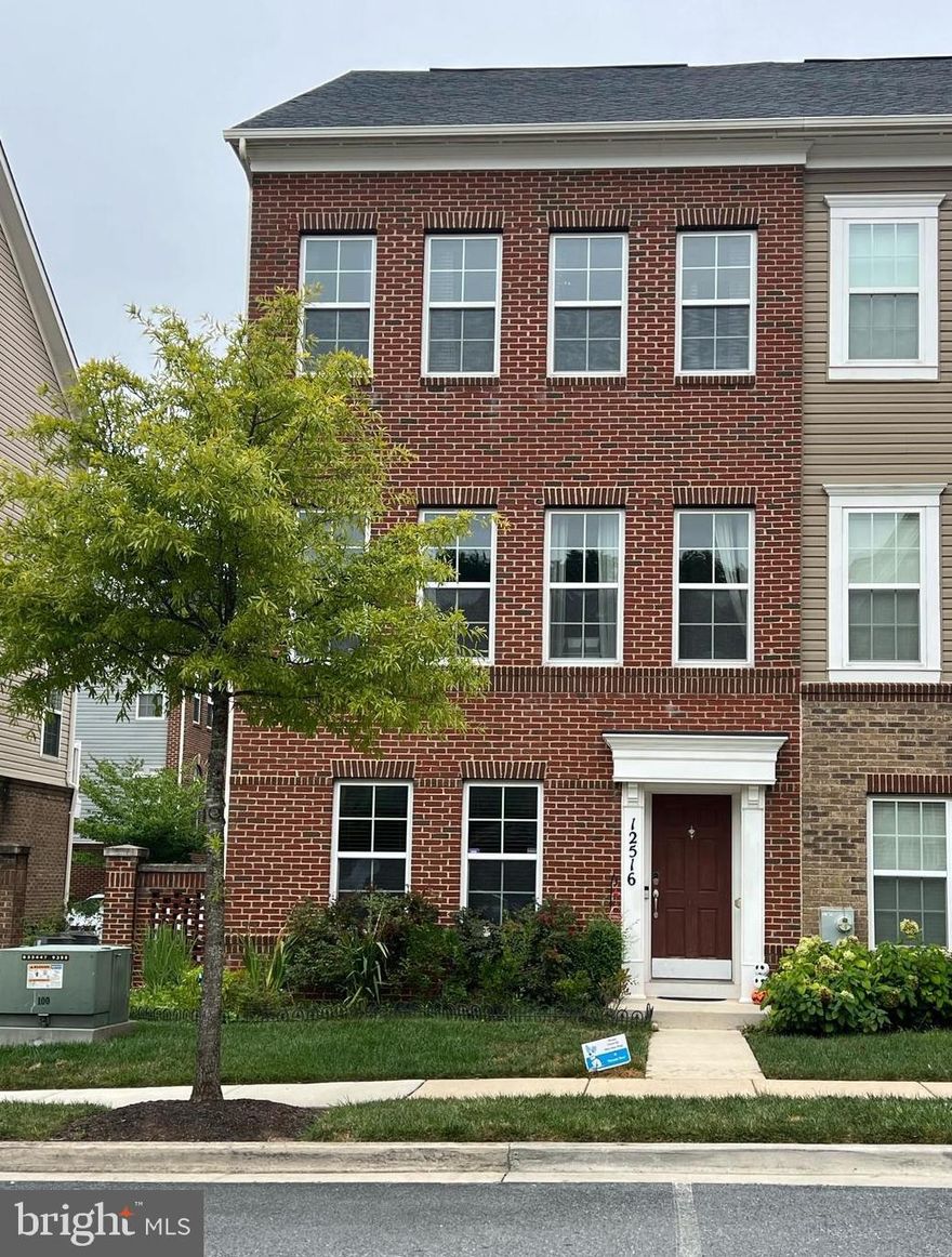 **PRICE ADJUSTMENT, SELLER IS MOTIVATED** Luxurious End-Unit Townhome in Brick Yard Station, Beltsville, MD
Discover unparalleled elegance and modern comfort in this stunning 3-bedroom, 3.5-bathroom end-unit townhome, nestled in the sought-after Brick Yard Station community of Beltsville, MD. With its spacious open-concept design, premium upgrades, and prime location.
Welcoming Main Level
Step through the grand open foyer into a versatile main level, featuring a spacious bedroom with an updated private full bathroom—ideal for guests, a home office, or multigenerational living.
Gourmet Kitchen & Open Living (2nd Floor)
The heart of this home is its expansive second-floor open floor plan, seamlessly blending the kitchen, dining, and family areas. The modern gourmet kitchen is a chef’s dream, boasting: Oversized granite countertops, Sleek stainless steel appliances, including a French door refrigerator, gas cooktop/oven, and built-in microwave. Rich hardwood floors that add warmth and elegance The adjacent family room, complete with a cozy gas fireplace and stylish mantel, opens to a charming deck—perfect for morning coffee or evening relaxation. This open layout is designed for effortless entertaining and everyday living.
Luxurious Upper Level (3rd Floor): Retreat to the third floor, where the expansive master suite awaits, featuring: A generous walk-in closet. A spa-inspired master bathroom with dual sinks for added luxury.
 A second large bedroom and a full hallway bathroom provide ample space and comfort for family, guests, or a private home office.
Modern Upgrades & Convenience
Recessed Lighting: Illuminates all three levels, creating a bright and inviting ambiance. Double Garage: Offers secure parking and ample storage.
Prime Location: Just a 5-minute walk to the Muirkirk MARC train station and nearby public transit, providing easy access to Washington, D.C., Baltimore, and beyond. Major highways (I-95, Route 1, and Baltimore-Washington Parkway) are minutes away, as are shopping, dining, and recreational amenities.
This end-unit townhome combines contemporary style with thoughtful design, offering abundant natural light, high-end finishes, and a layout that adapts to your lifestyle. You’ll enjoy proximity to parks, shopping (Costco, IKEA), and top-notch schools, all while being just steps from commuter-friendly transit options.
Don’t miss the opportunity to own this exquisite townhome that perfectly balances luxury and convenience. Schedule your private tour today and experience the best of Beltsville living!