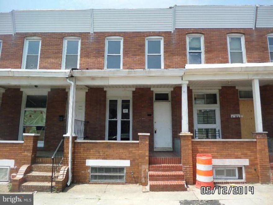 Fannie Mae Homepath property. Charming home in McElderry Park. This home offers 2 bedrooms 2 baths. Partially finished basement. Fenced in rear patio perfect for Summertime fun! Minutes from Downtown Baltimore!