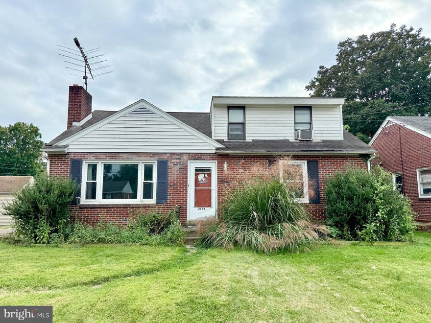 Let your imagination come to life and make this charming home your canvas! This solid brick cape-cod home offers a great starting point to design your ideal home and make it come to life. Featuring 3 bedrooms, 2 full baths, a large finished basement, a screened rear deck, a generously sized detached garage and a great primary bedroom suite with its own private full bath. The home is sold as-is. Schedule your showing today to see it for yourself!