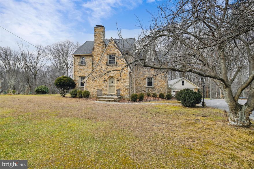 Rare opportunity and one-of-a- kind find best describes this picturesque property consisting of approximately 3 acres backing to and overlooking the vast Patapsco State Park.  This storybook setting includes the main stone house (612 Gun Rd) consisting of 3 bedrooms, 2.5 baths with detached garage, separate carriage/guest house (614 Gun Rd) consisting of 3 bedrooms, 2 full baths and large 2 story garage/workshop with upper level 2 bedroom, 1 bath apartment (616 Gun Rd). Please see Bright MLS listing #MDBC2115918 for 616 Gun Road. Total list price of $1,295,000. includes all 3 dwellings known as 612, 614 & 616 Gun Road.  Quality custom custom built property with old world charm, character, and craftsmanship. Hardwood floors, detailed woodwork trim, panels and exposed beams. Unlimited possibilities...don't mis the opportunity to see this unique property.  Sold Price is joint / simultaneous sale of 614 & 616 Gun Road.