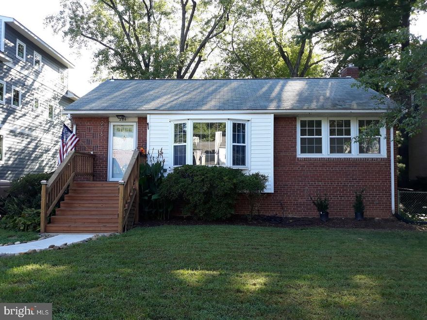 A lovely brick rambler with HW floors and large, screened in porch, & fenced in backyard. Highly regarded Falls Church City schools. Very close to shopping, W&OD Trail, WFC Metro, Library, Farmer's Market.  House includes lawnmower and dehumidifier. Washer/Dryer work but are As Is. Available  August 15th.