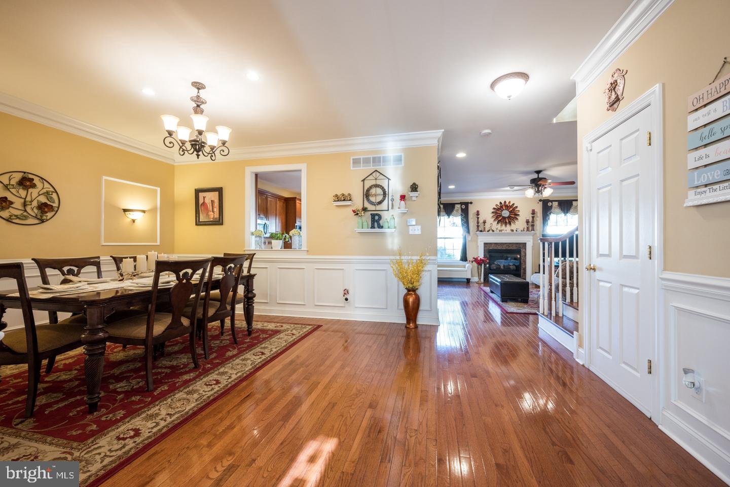 Welcome to 43 Sharpley Drive, in Chadds Ford’s prominent community of Laurel Brooke where maintenance-free living comes quite easy. This pristine and luxurious townhome has a bright & open flow with hardwood floors on both levels, a modernized Kitchen, first-floor office, cozy gas fireplace, a grand primary suite, beautifully finished basement with a full bath, rich moldings and gorgeous wood detailing throughout, and a prime location. Enter this home to gleaming hardwood floors and French doors leading to the professional office off the foyer. Flow into the spacious dining room with lovely wainscot and crown moldings and a pass-through to the kitchen. Continue into the open floorplan joining the kitchen and family room, with a cozy gas fireplace in the center of it all for the chilly months upon us. This kitchen leaves nothing to be desired with recessed lighting, stainless steel appliances, 42-inch cabinets, granite countertops, center island with seating, and beautiful natural light from the sliding glass doors leading outside to the deck. From the kitchen, step outside to grill, dine, relax, and entertain with a private, tree-lined view from your deck. Back inside and completing the first floor is a powder room for guests. Hardwood floors extend upstairs and throughout all 3 bedrooms, each with recessed lighting and ceiling fans, including the primary suite with double-door entry, tray ceiling, dual walk-in closets, and large primary bath with dual vanity, jetted tub, and linen closet. On this level, you will also find two good size bedrooms, additional full hall bathroom with double vanity and a convenient, second floor laundry room with laundry tub and storage. The finished lower-level basement with 9-foot ceilings offers endless options for even more living space, a game room, an additional office, a gym, an in-law suite, or whatever your needs require, featuring recessed lighting, a full bathroom, and an unfinished space for storage. Bonus features include a one-car garage with space for 2 additional cars in the driveway plus additional parking in front of the home, and a new hot water heater and cooktop stove (2022). Ideally located close to Chadds Ford’s renowned shopping, restaurants, nightlife, wineries, and cultural attractions, in addition to West Chester, Kennett Square, Media, and Delaware! Also situated within the award-winning Garnet Valley School District; do not let this home pass you by! Be sure to view the virtual tour and schedule a showing TODAY!