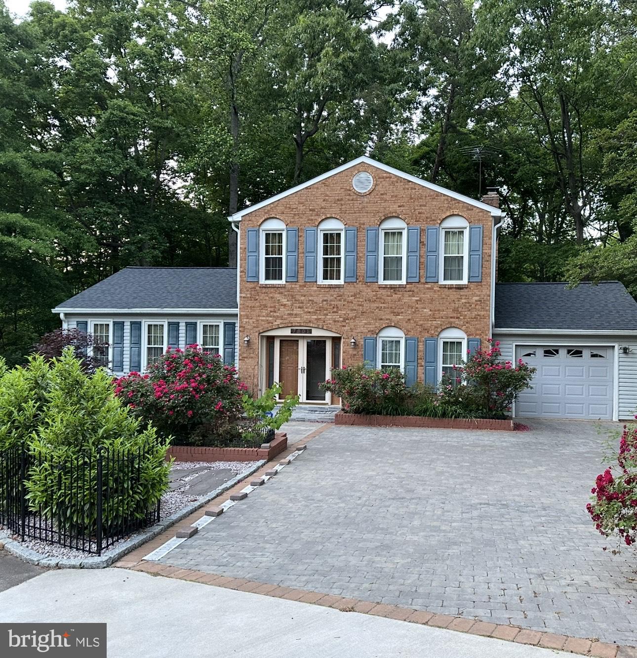 Incredibly beautiful colonial home on quiet cul-de-sac with lots of surrounding trees that bring privacy! Main level offers an open living room to dining room, large kitchen, bright family room and Spacious main level den/office. Hardwood floors throughout main level with lots of natural light. Upgraded Kitchen with Stainless steel appliances including a double oven, granite countertops and beautiful cherry wood colored cabinets. Cozy family room with wood burning fireplace with exit to huge deck with stairs leading to lower-level patio/garden area. INCREDIBLY BEAUTIFUL landscaping surround the home providing a marvelous garden in the front, sides and a private and wooded back yard. Deck and patio areas for entertaining. Finished lower level offers a large recreation room and bonus room that can have many purposes including a possible fitness room. (Large mirror must remain on wall during tenancy as it was very pricey to install) . Attic fan is non functional and will remain that way, due to it being insulated to preserve temperatures in the home. Doors in family room to the right off kitchen are to remain closed/sealed (used more as windows) during the lease term as there is two other doors to the deck off the back of the home. This is also to preserve temperatures in that space. Home has a very long driveway leading to a one car garage. This home is a must see! NO PETS.