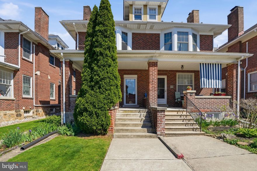 Welcome to this beautifully maintained Bethlehem home, where timeless character meets thoughtful modern updates. This spacious 3-bedroom, 1.5-bath property features stunning wood floors, elegant crown molding, soaring 9-foot ceilings, and an abundance of natural light pouring through the many windows throughout the home. The inviting living room offers a cozy wood-burning fireplace and glass French doors that add warmth and charm to the space. The recently remodeled kitchen combines style and functionality with updated finishes and ample cabinetry. Enjoy relaxing mornings on the covered front porch or unwind in the bright 3-season sunroom or on the private back patio. Additional storage space can be found in both the attic and basement, providing plenty of room for organization. Conveniently located in Bethlehem, close to shopping, dining, parks, and major routes, this home offers the perfect blend of comfort, character, and location.