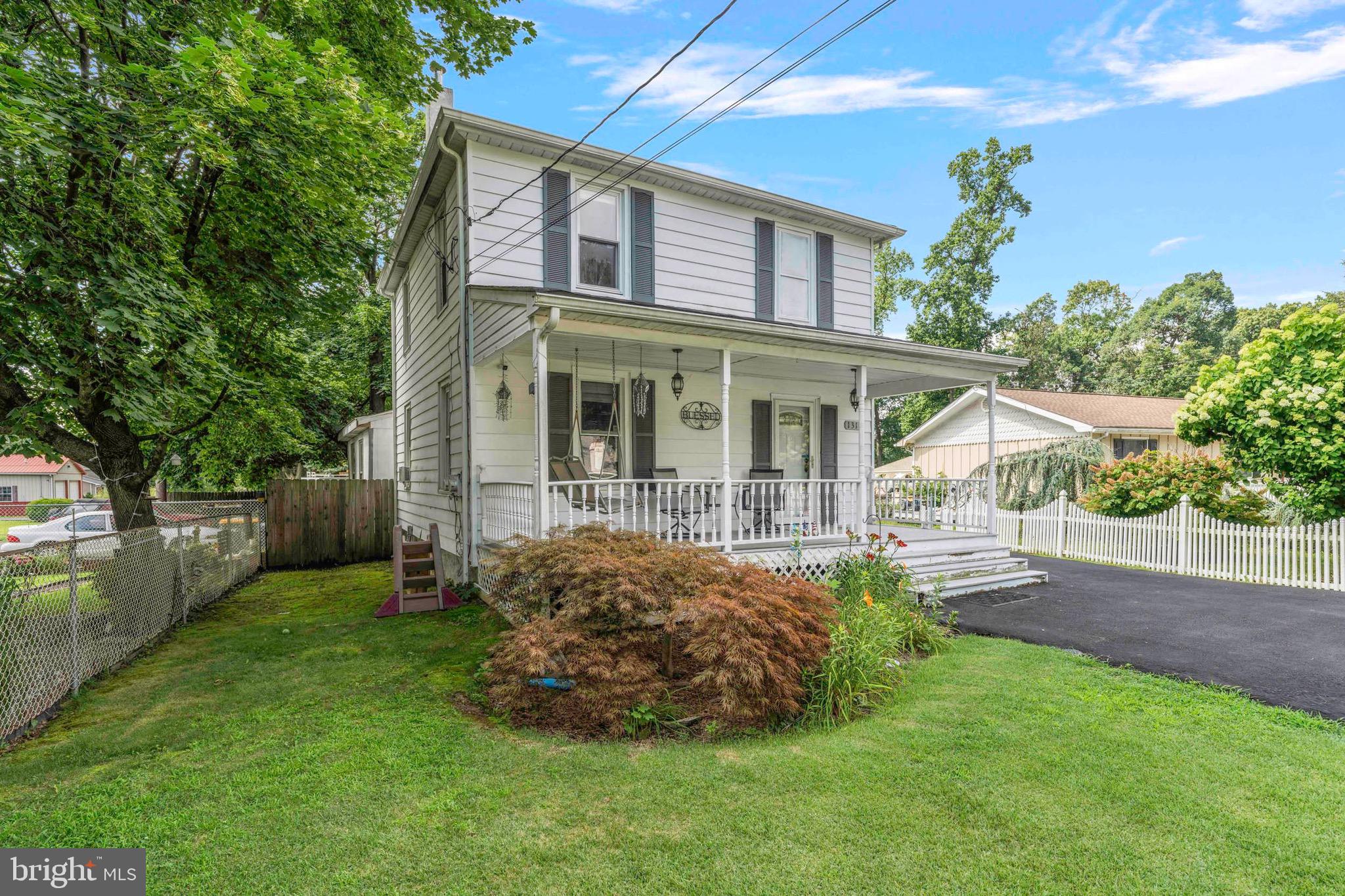 Welcome to 1314 Poplar St, an adorable 3-bedroom, 1-bath home offering comfort and versatility in the highly desirable Neshaminy school district. From the ample 4-car driveway, you will enter from the covered front porch. Step inside to a cozy and inviting living space featuring an electric fireplace, leading effortlessly into the dining room and kitchen. The home features three bedrooms and a full bath on the second level. The spacious deck extends the living space, offering a great spot for gatherings or quiet evenings under the stars, as well as a large she-shed space perfect for entertaining or working from home. Adding to its appeal, the home sits between two community parks, often utilized by local sports teams and neighborhood families. Whether you're a first-time buyer, seeking an investment opportunity, or need a little extra space, this property is full of potential in a welcoming neighborhood. Location is another fantastic perk to the property, just blocks away from Route 1 and SEPTA West Trenton Line down the road, commuting gets that much simpler.