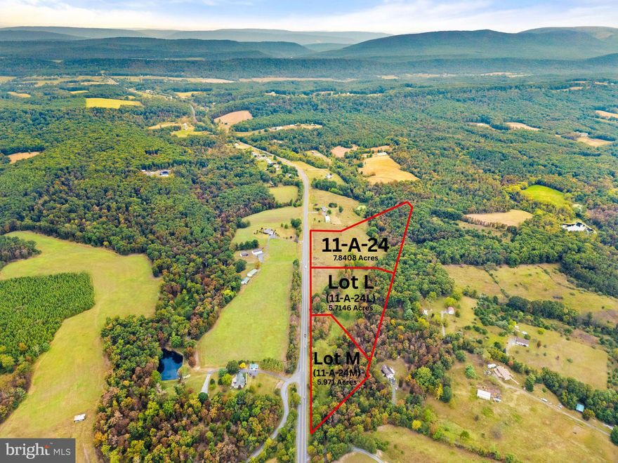 Discover the perfect canvas for your dream home with these two incredible, buildable lots sold together totaling over 11.5 acres on Bloomery Pike in Winchester, VA. This property strikes the ideal balance between rural tranquility and convenient access to town.  Enjoy the benefits of excellent road frontage on a state-maintained, paved road, ensuring easy access to and from the property. These lots are a rare find, featuring a flat and level topography, making them ideal for a straightforward and cost-effective build. With two certified 4-bedroom conventional perc sites, these lots are ready for you to start planning your custom home. Don't miss this opportunity to own a spacious and beautifully located piece of land, perfect for creating the lifestyle you've always wanted.