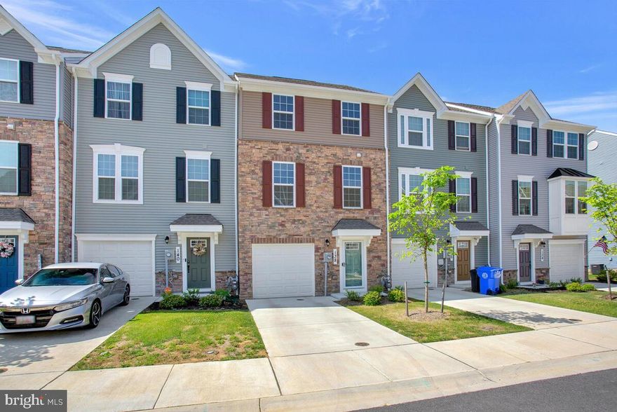Enjoy lots of living space and an abundance of natural light in this one year old Beethoven Townhome by Ryan Homes!  Enter the home on the lower level that opens to a foyer and a 1-car garage.  The rear of the home offers a finished rec room with recessed lighting.  On the main level a huge kitchen with Quartz island provides plenty of room for cooking and entertaining and opens to a large airy living room and an included powder room.  Upstairs are two spacious extra bedrooms with ample closet space, a hall bath, and a luxury Owner’s Suite that features a tray ceiling, huge walk-in closet and attached spa bath with shower.  Coveted bedroom level laundry.  There's plenty to do outdoors with the Potomac River and Mattawoman Creek nearby. Plus, you'll have ballfields at Charlie Wright Park across the street or can go biking on the Indian Head Rail Trail, a 13 mile trail into White Plains.  Down the street from Potomac River & Indian Head Naval Base.  Just 45 minutes from Washington DC.  Must see!