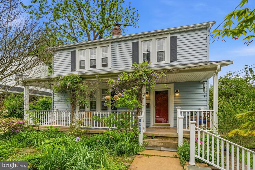 Step into a home that instantly feels special, a rare blend of character and comfort where every corner invites you to imagine your life unfolding with ease and joy. This unique, charming farmhouse pairs its historic personality with lovely modern upgrades, from the glow of hardwood floors to the peace of a new HVAC system. The wide front porch and blooming garden create a welcoming first impression, while the spacious back garden—with its patio and deck—offers an idyllic setting to savor Virginia’s spring breezes, summer evenings, and crisp fall days. The neighborhood is quiet and friendly, with schools nearby and a park waiting at the end of the street, yet you’re only a short stroll from the cafés and shops of Falls Church. Commuting is simple with the West Falls Church Metro close at hand, giving you the best of suburban serenity with effortless access to everything the DC metro area offers. This is a place where comfort, charm, and convenience come together beautifully.