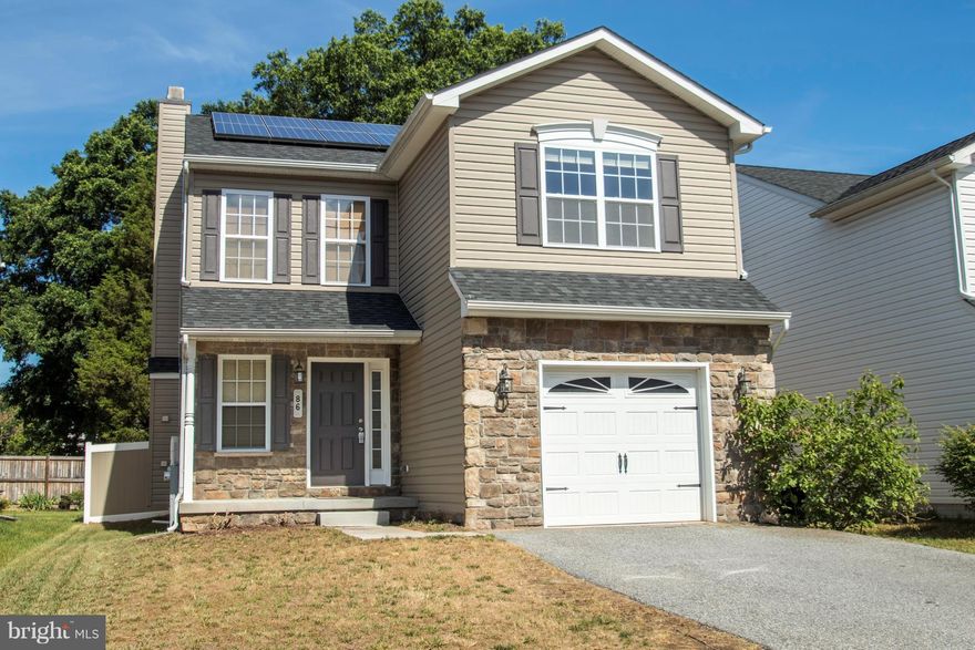 THIS HOME IS READY TO MOVE IN!  Fresh neutral paint throughout;fenced backyard;great deck for entertaining; fully finished lover level; family room with fireplace on main level with open space to kitchen and eating area.  Cozy family home!SOLD-AS-IS----SOLAR PANELS ARE LEASED!