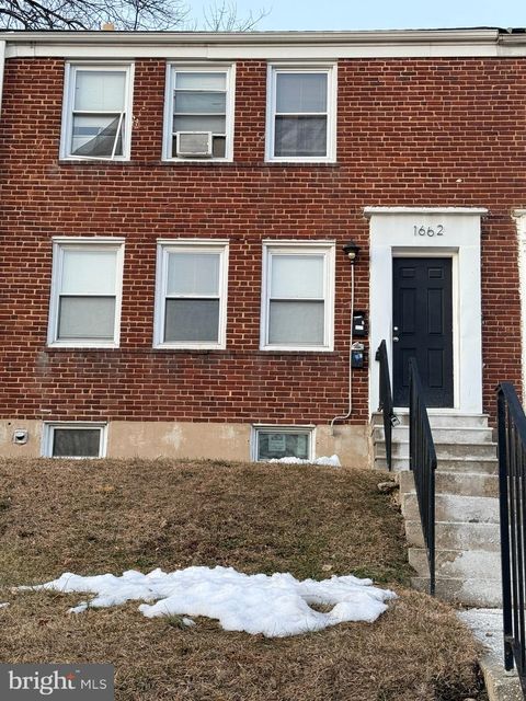 1662 E COLD SPRING LANE BALTIMORE MD 21218