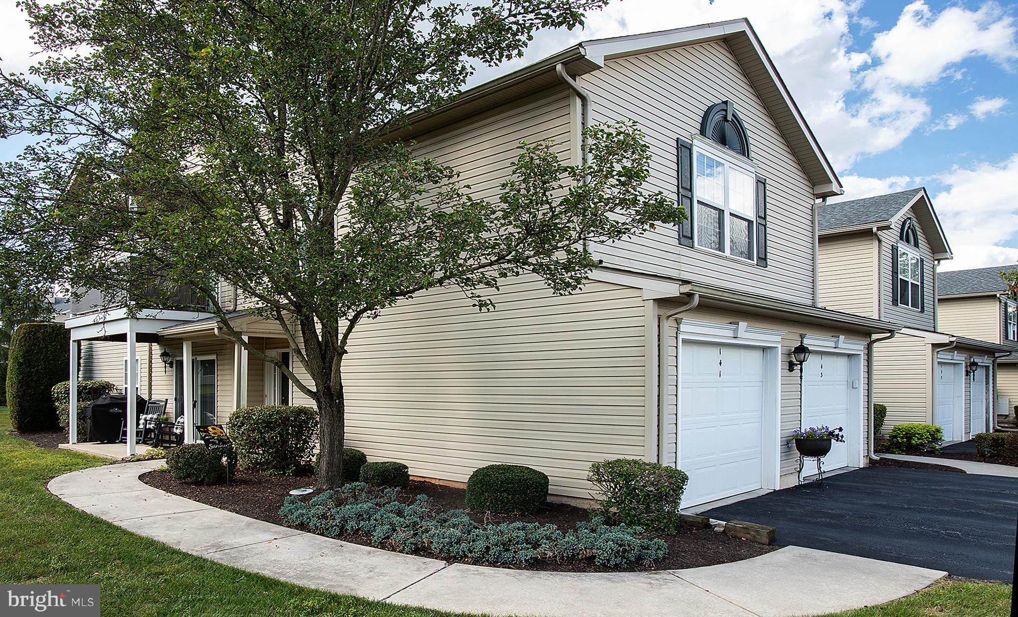 Welcome to this move-in ready, well-maintained home where you can enjoy one level living! As you walk in, you will find a spacious family room with a gas fireplace and a sliding glass door that allows for lots of natural light and opens onto the patio, great for indoor/outdoor living. The family room flows right into your dining area and eat-in kitchen with pantry. This home offers two spacious bedrooms, the primary with a walk-in closet & large walk-in shower and a second bedroom with its own private door to the main bath. You will also find an attached one car garage that offers additional storage. The Condo fee includes exterior building maintenance, lawn care, snow removal and trash. This community also has tennis courts, a jogging path and a playground for your enjoyment. Owners may join the pool for an extra fee. This home could also be a great Investment Opportunity! Located in Lower Dauphin School District, just minutes from Hershey Attractions, Hershey Medical Center, restaurants, shopping, and more. You don't want to miss this one, schedule your tour today!