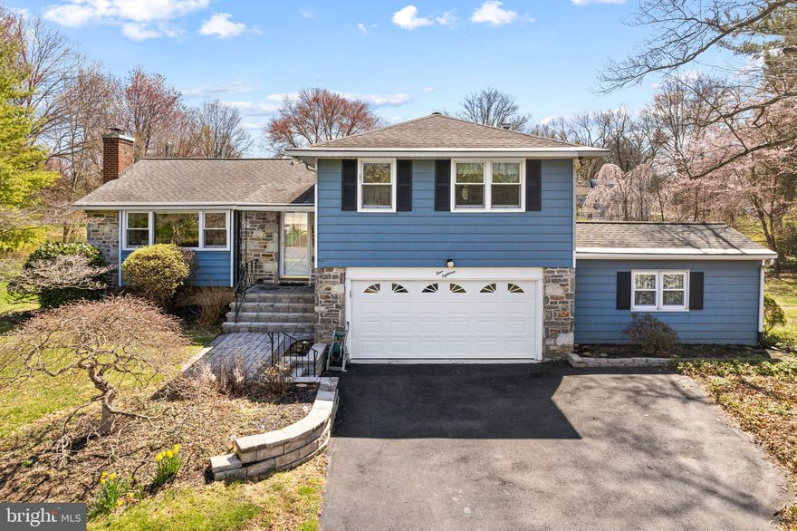 Welcome to this meticulously maintained home located in the heart of desirable Lower Gwynedd Township on a quiet cul-de sac street in the highly sought after Wissahickon School District! The owner has made so many fantastic upgrades to the home that the next owner is sure to enjoy!  Some of the highlights include a spacious office addition off the family room, an updated kitchen with custom, upgraded cherry cabinets, a relaxing screened-in porch, and a heated workshop off the garage.  As you enter, you’ll instantly feel the warmth of this special home. The slate foyer opens to the formal living room featuring a gas fireplace, large picture window, and hardwood floors that continue throughout. The spacious dining room is ideal for hosting family gatherings and leads to the bright kitchen with custom-built cherry cabinets, Corian counters on the island, and access to the relaxing screened-in porch overlooking the private backyard.  The lower level boasts an oversized family room with a wood-burning fireplace, hearth and mantle, built-in bookcases, powder room, and an extended office area with space for several desks. And there’s more! Head to the basement for the laundry area and plenty of room for storage.  Upstairs, you’ll find a generous master suite with a walk-in closet and full bath. Two additional bedrooms and another full bathroom complete the upper level. Additional upgrades include newer Andersen windows, two-zone heating and a new oil tank. Conveniently located to the Trader Joes and Whole Foods shopping centers and just minutes to the ever popular town of Ambler and the Septa Train Station making for easy commuting to Philadelphia.  This home is a must see!