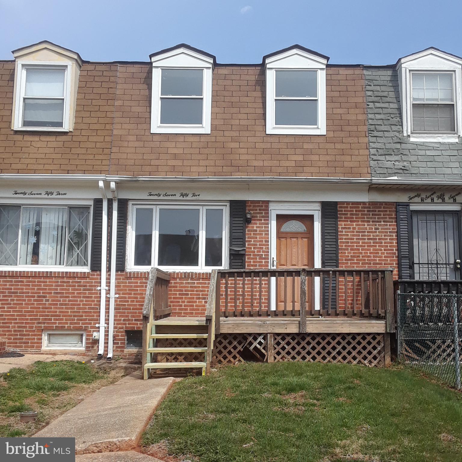 Wonderful opportunity to own this brick porchfront rowhome in Lakeland Neighborhood. Enjoy nice room sizes, wood and carpet floors, and eat in kitchen. Use the basement for added storage or finish off for additional space. The spacious rear yard is perfect for warm weather fun. Conveniently located near shopping, restaurants, parks and commuter routes. Just minutes from Downtown Baltimore!