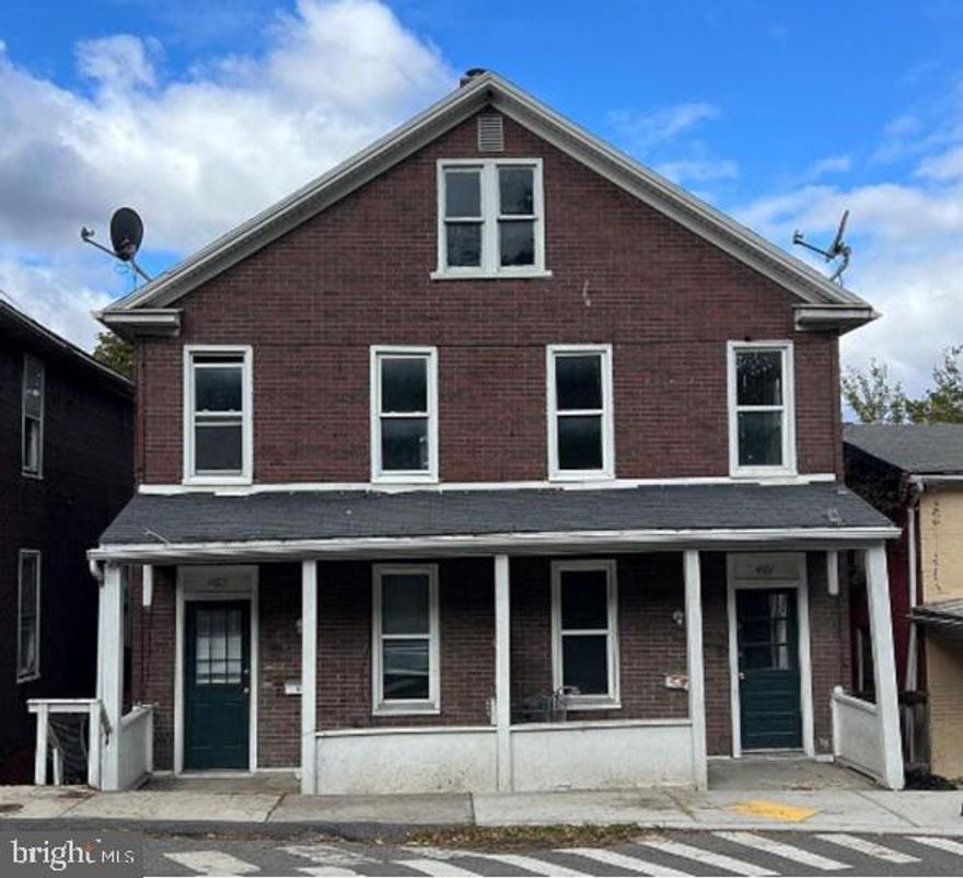 ONLINE AUCTION: Bidding begins 11/6/2025 @ 11:00 AM. Bidding ends 11/10/2025 @ 12:40 PM. List Price is Suggested Opening Bid. 2 Story Building containing two units located in Cumberland, Maryland within Allegany County. Residents can enjoy the nearby attractions such as Cumberland Shopping Center, Western Maryland Scenic Railroad, UPMC Western Maryland, & Constitution Park. Property is Vacant. Easy Access to Major Traffic Artery Route 68 Deposit: $10,000.