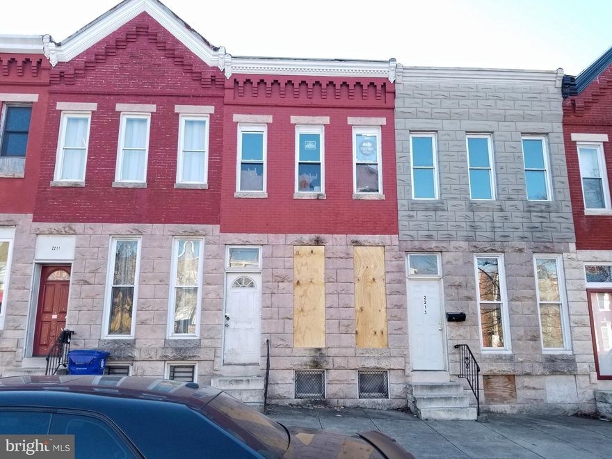 ONLINE AUCTION: Bidding begins 10/11 @ 10:00 AM. Bidding ends 10/13 @ 12:10 PM. List Price is Suggested Opening Bid. Deposit: $5,000.


This 2 story Townhouse is located in the vibrant Carrollton Ridge neighborhood of Baltimore, Maryland, known for its community-focused spirit and charming streetscape. Nearby attractions include the B&O Railroad Museum, a renowned historic landmark dedicated to the history of American railroading, the Hollins Market, a popular local gathering spot featuring fresh produce and artisanal fare, and the Union Square Park, a lovely green space for picnicking and outdoor recreation. The property is conveniently located near major traffic artery, Wilkens Avenue, allowing for easy access to other parts of the city.