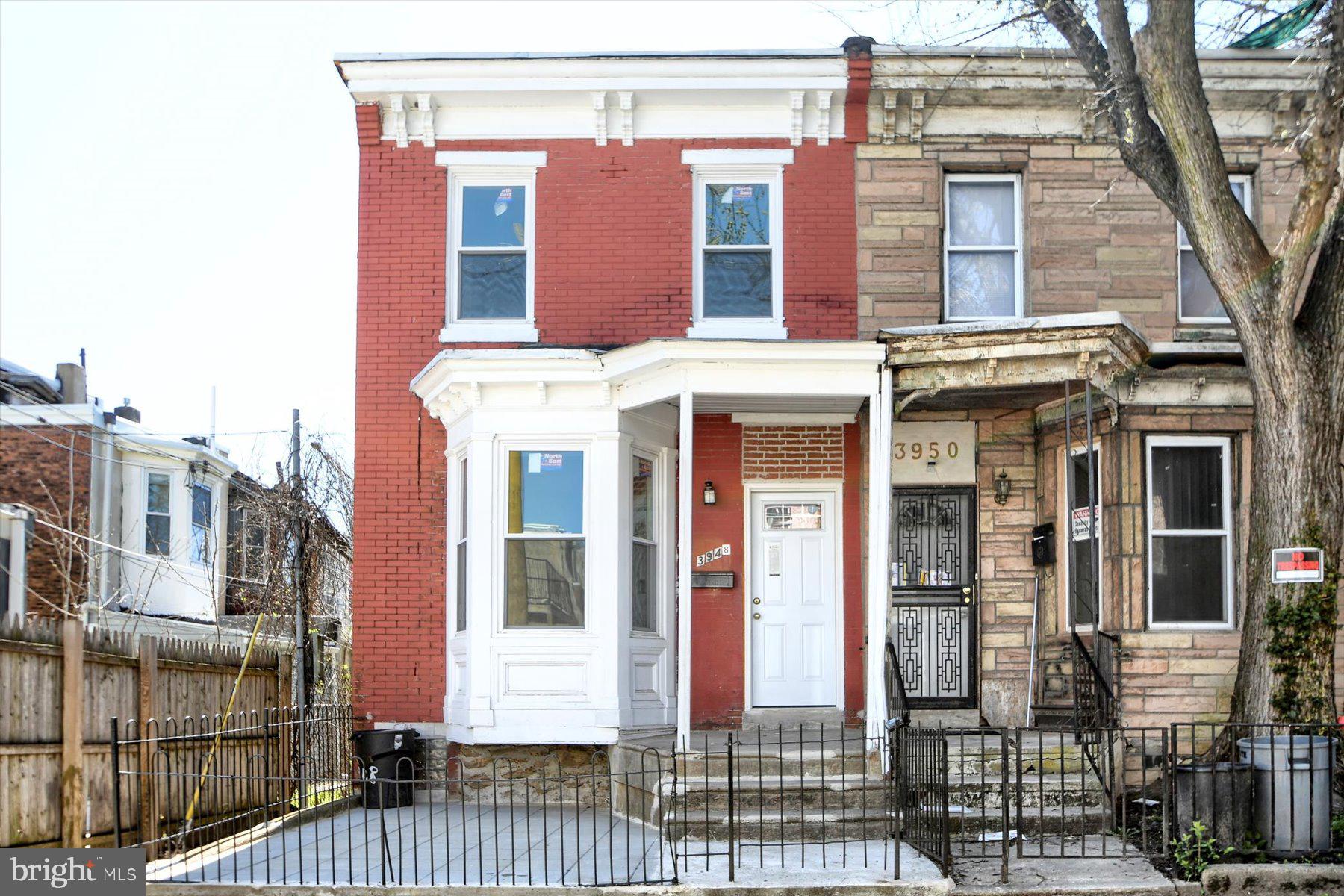 Renovated 3-Bedroom Townhouse in West Philadelphia available for rent! Located in the rapidly developing West Powellton - University City neighborhood, this 3-bedroom, 1-bathroom townhouse offers 1,193 sq ft of living space.
The main floor has an open floor plan from the living room through the updated kitchen. The ktitchen has ample cabinetry for plenty of storage, newer appliances and a door that leads to the backyard space for easy entertaining.
Upstairs, there are 3 spacious bedrooms and an updated bathroom. New flooring throughout and freshly painted rooms make this move in ready.
The property features a full, unfinished basement, providing ample storage with a washer and dryer included for your convenience.
The property is conveniently situated near major educational and cultural institutions, including the University of Pennsylvania, Drexel University, the new Microsoft School, and the Philadelphia Zoo. Additionally, it's close to 30th Street Station, providing easy access to public transportation. 