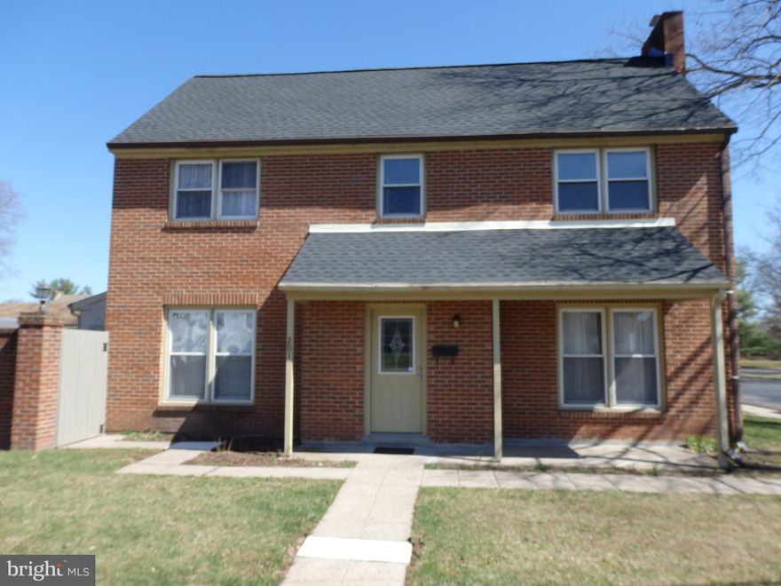 Open House Sunday March 29, 2026 12:00-3:00! Quakertown Borough 3 Bedroom 2.5 Bath End Townhome has many features you'll love.   Let's start with a Brand NEW Roof installed 3-2026.  Enter the home with a freshly painted covered porch. The interior has received a  mini makeover with new vinyl plank flooring in the Living Room and Dining Room. Living Room had plenty of natural light and features a fireplace.   The kitchen features lots of cabinet and counters to spread out while cooking. The tile floor extends from the kitchen, mudroom and in front of the back door to the patio. There is a convenient powder room on the main floor of the home.  Second Floor Laundry is in the perfect location near the bedrooms.  The main bedroom has a full bathroom with shower stall and walk in closet.  2nd and 3rd bedrooms include great closets. The  attic can be accessed from the pull down ladder for storage.  The  fenced in yard features a brick privacy wall and patio (stump will be removed prior to settlement).    Enjoy living in the Borough of Quakertown with the many things it has to offer like Pool, Park, Library, Univest Performance Center, Community Days, Art Alive,  and Downtown shopping.