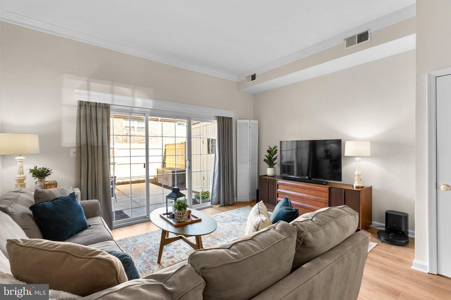 Welcome to your new home at 8364 Penshurst Drive.  This tastefully updated 2 bedroom, 1.5 bathroom townhome offers a perfect blend of modern amenities and classic charm.  Nestled in the desirable neighborhood of Cardinal Forest you are only steps away from Lake Accotink and are surrounded by nature,  yet you are only minutes from public transportation, dining, shopping and so many other amenities, making it an ideal home for for those seeking a balance between convenience and comfort. Living in Cardinal Forest affords you the perfect balance of the low maintenance lifestyle without sacrificing style or comfort.

Stepping inside your new home, you will discover a fully updated interior which includes fresh paint, new floors downstairs and refinished hardwoood floors on the upper level.  The high ceilings and the openness throughout the main level creates a seamless connection between the different living areas - perfect for any occasion. Your private patio area provides the perfect retreat or space to entertain in.
Upstairs, the generously sized bedrooms feature large closets with custom closet organizers in the primary bedroom.  The upstairs, fully-updated  bathroom encompasses a separate laundry area with a full size washer and dryer.
Other updates include hot water heater (2020) and HVAC (2020) system.

Located just minutes from bus stops, the VRE, the metro, I-395, I-95 and I-495 as well as the FFX county Parkway, 8364 Penshurst is not to be missed!