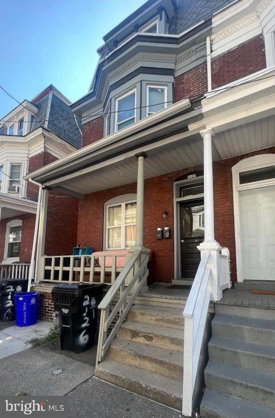 Investors looking for a 2-unit Duplex in the heart of Harrisburg City should look no further than 2126 Penn Street, currently generating $1750 in monthly rent.  Conveniently located just outside of Olde Uptown, much of this property has been updated and refreshed within the past few years.  Newer gas boiler (2021), new flooring and paint on the 1st floor in 2021, this property awaits its new owners!  Low taxes and low annual owner costs show potential for a 16% Cap Rate!  Photos were prior to tenants occupying the property, which is now leased with tenants that would love to remain.  Showings begin Saturday, February 10, and are being accommodated on Tuesdays, Thursdays, and Saturdays only during designated showing windows.  Don't delay!