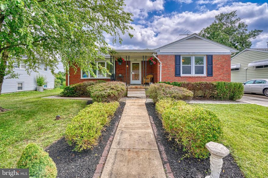 COMING SOON WILL BE AVAILABLE FOR SHOWINGS STARTING ON SATURDAY 8/5/23! RARELY AVAILABLE BRICK FRONT RANCHER WITH LARGE REAR ADDITION (TAX RECORDS SQ FT IS INCORRECT AND DOESN'T INCLUDE ADDITION) IN IMMACULATE CONDITION!  FEATURING: GLEAMING NATURAL HARDWOOD FLOORS ALL THRU MAIN LEVEL, COMPLETELY REMODELED KITCHEN WITH NEWER STAINLESS STEEL APPLIANCES, CUSTOM CABINETRY INCLUDING PANTRY AND COOKWARE STORAGE, MODERN LIGHTING FIXTURES, QUARTZ COUNTERS, BREAKFAST BAR, CUSTOM TILE BACKSPLASH AND UNDER CABINET LIGHTING, LARGE MAIN LEVEL ADDITION INCLUDES FAMILY ROOM, HALF BATH, MAIN LEVEL LAUNDRY AREA, SKY LIGHTS & DOUBLE ENTRANCES LEADING TO BACK FULLY COVERED MAINTENANCE FREE WRAP AROUND TREX DECK FOR ALL YEAR ROUND ENTERTAINING, FULLY FENCED IN REAR YARD WITH NO MAINTENANCE VINYL FENCING AND LARGE BONUS STORAGE SHED, COMPLETELY REMODELED FULL BATH ON MAIN LEVEL WITH GLASS DOOR WALK IN SHOWER AND CUSTOM BUILT IN SEAT, QUARTZ COUNTER VANITY AND CUSTOM BUILT IN LINEN STORAGE, BRAND NEW FULLY FINISHED LARGE CLUB BASEMENT AREA, BRAND NEW CUSTOM FULL BATH IN LOWER LEVEL, NEWER FURNACE, PROFESSIONALLY LANDSCAPED, COVERED FRONT CONCRETE PORCH, PARK LIKE SETTING BOTH FRONT AND REAR AREAS WITH BEAUTIFUL MATURE TREES FOR PLENTY OF SHADE AND PRIVACY, NEUTRAL PAINT COLOR SCHEME THRU-OUT, EXTRA LARGE DRIVEWAY WITH PLENTY OF PARKING AND TOO MUCH MORE TO LIST HERE!