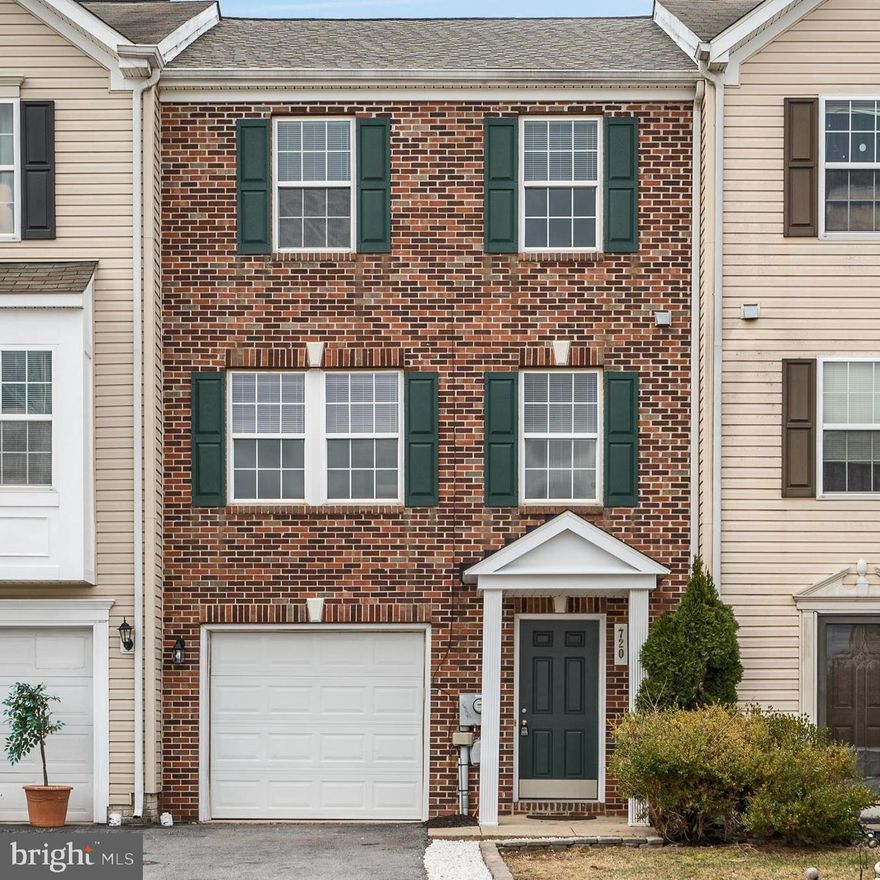 Spacious & Updated Brick Front Townhome With a Fenced Backyard and a Newer Roof! 

This beautifully maintained 3-bedroom, 2.5-bath townhome offers a functional and inviting layout with thoughtful updates throughout.  The main level features a large eat-in kitchen with a dedicated dining area, leading to a new deck that overlooks the expansive, fenced backyard and open common area—perfect for relaxing or entertaining. The spacious living room boasts new carpet, and a convenient half bath is ideal for guests.

Upstairs, the primary suite welcomes you with double doors, fresh carpeting, a walk-in closet, and a private en-suite bath featuring a double vanity, soaking tub, and separate shower. Two additional bedrooms and a full hall bath complete the upper level.

The lower level (all levels are above ground) offers endless possibilities with a rough-in for a future bath, large family room and a laundry closet. Outside, enjoy the fully fenced backyard with a patio, providing plenty of space for outdoor enjoyment. The oversized one-car garage offers both parking and additional storage.

With fresh updates and a fantastic layout, this home is move-in ready and waiting for its new owner—schedule your tour today!