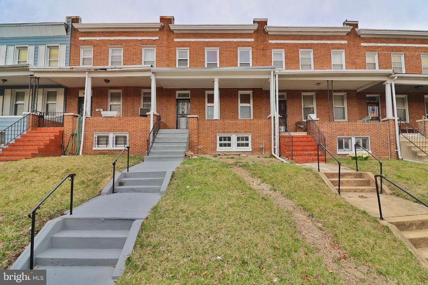 Charming Row House in Ideal Location! This fully renovated row house which is  perfectly situated within walking distance to public school, making it an ideal home for families or those seeking a convenient, family-friendly neighborhood. Featuring 3 spacious bedrooms, 1 full bath, and an additional half bath, this home offers both comfort and functionality, while allowing you to add your personal touch. This property adds convenience with a  finished walkout basement, providing extra living space, perfect for a home office, playroom, or entertainment area. Recent upgrades include a brand-new HVAC system and water heater, ensuring year-round comfort and efficiency. New plumbing and Gas lines to ensure  long life to the property. 

Don't miss the opportunity to make this move-in-ready home yours.