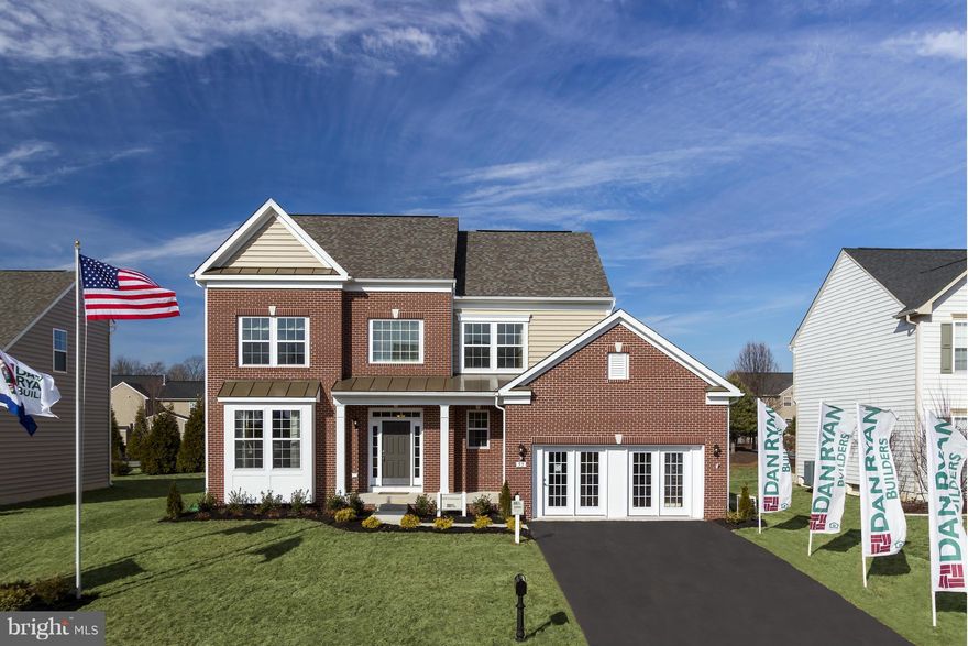 ATTENTION INVESTORS - Dan Ryan Builders at Washington Trail will lease back this model home for up to 2yrs at $2100 mo! Extravagant home with expanded floorplan with morning room, chef's delight gourmet kitchen with granite & stainless appliances, tray ceiling in owners suite with deluxe bath, finished basement, elegant trim! Invest in the best, a new home will all of the style & upgrades!