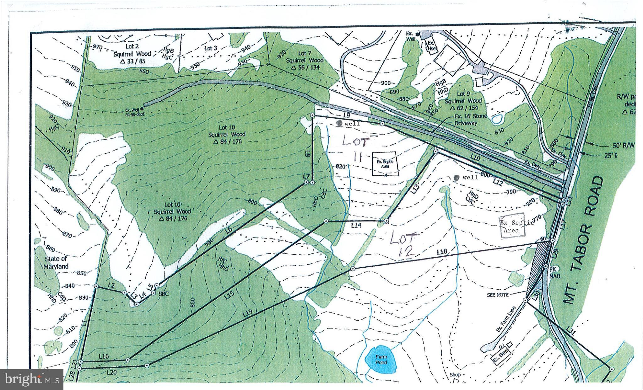 9702 MOUNT TABOR - LOT 11 ROAD