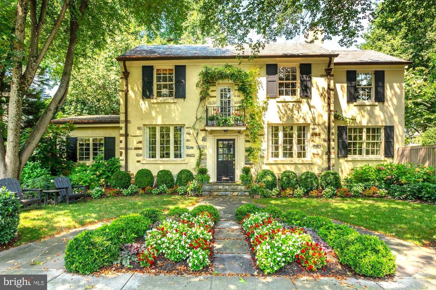 Welcome to 4501 Cathedral Avenue, a charming Wesley Heights residence built in 1925 that was thoughtfully and tastefully updated by the prior owners.  Approximately 600 square feet was added in a seamless, three-story addition that created a cozy sunroom, a massive master closet with custom built-ins and a lower level game room/storage area.  Noted architect Ankie Barnes of Barnes Vanze & Associates, and Richard Zantzinger of Zantzinger & Associates were the construction managers.  

This is one of the most charming homes in Wesley Heights, noted for its climbing wisteria over the front door.  Wesley Heights is one of Washington's premier neighborhoods, and is the perfect location for those looking for a picturesque setting with all of the conveniences of the city.   This well designed and appointed residence with 4BR, 3BA and 1HB exudes old world charm and is on a rare flat lot for Wesley Heights. The main level boasts a family room off the kitchen and separate breakfast nook, a living room with a separate reading nook, a sizeable dining room and the cheerful sun room.  Starting with the two sets of french doors from the sunroom, there is egress to the beautifully landscaped side yard and other outdoor areas throughout the house.  This is one of the most charming homes in Wesley Heights, one of Washington's premier neighborhoods, and is the perfect location for those looking for a picturesque setting with all of the conveniences of the city.

A must see!  By Appointment only.