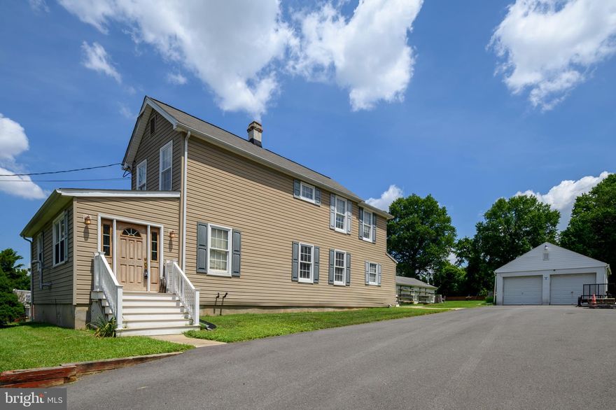 Looking for the perfect blend of convenience, space, and comfort? Look no further than this fantastic home! Ideally located just minutes from the Baltimore Beltway, I-95, and I-295, this home offers unparalleled accessibility to all the major highways, making your daily commute a breeze. This spacious home features 3 bedrooms, 2 full baths, an eat-in kitchen plus an extra bonus room/study. One of the bedrooms and a full bath is located on the main level for those who do not prefer steps! For year-round comfort, you will enjoy the pellet stove in the living room, warm oil heat, and central air conditioning. The water heater uses propane (tank is leased) to provide you a generous flow of hot water. The full basement is unfinished and offers a walkout to the rear yard. Outside, you’ll find a large paved driveway leading to a 2-car garage, providing plenty of room for parking and storage. Enjoy sunny days lounging by the above-ground pool, set on a sprawling 0.46-acre lot (approximately 68 feet wide and 299 feet deep). Whether you're hosting gatherings or simply relaxing in your own private space, this home offers the perfect setting. As an added bonus, you'll receive a 1-year Cinch Home Warranty, giving you peace of mind from day one. Note-The pool is included as-is but has a filter that is only +-4 years old.