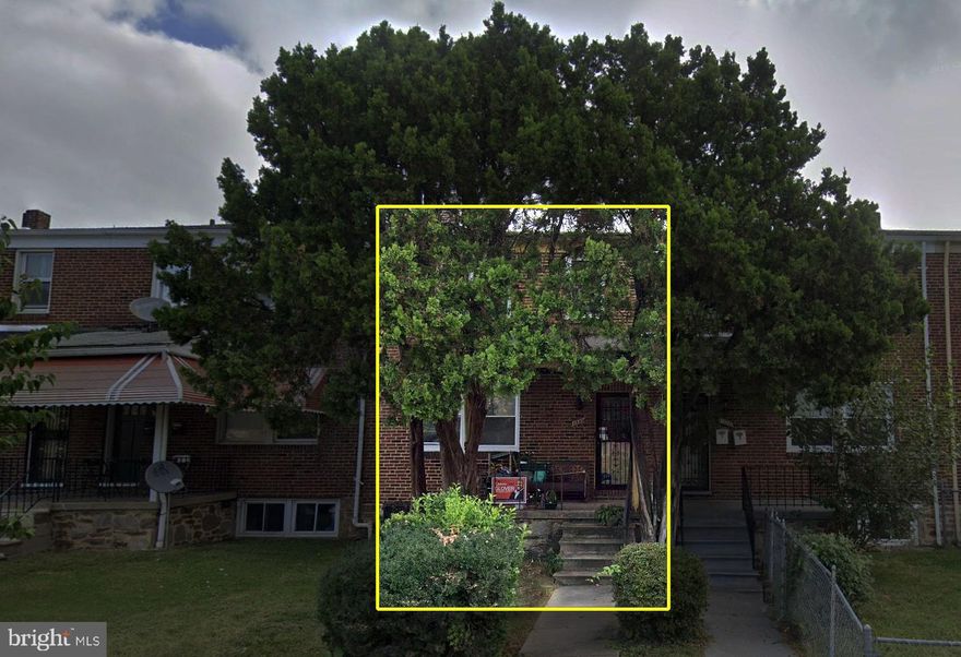 Investor opportunity with this 2-unit property, featuring two 1BR/1BA units. The home offers a front yard and a backyard with potential for rear parking, adding extra functionality and convenience.

Located near major employers such as UMMC, VA Medical Center, University of Baltimore, and Baltimore City government offices. Enjoy easy access to W North Ave, Franklin St, and multiple bus routes. Close to the West Baltimore MARC Station and Metro connections, providing access to downtown and regional transit. The area also offers a solid Walk Score, giving access to daily services, retail, and transportation options.

Important: Property is being sold subject to short sale approval. All buyer offers must include the required Short Sale Contingency Addendum.

Buyers agree to use Community Title Network, LLC, along with paying a $5,000.00 short sale negotiation fee to Yungmann Law, LLC, see document in the documents section which would need to be completed & included in the contract. Put at least 60 days for short sale approval

Schedule your showing today