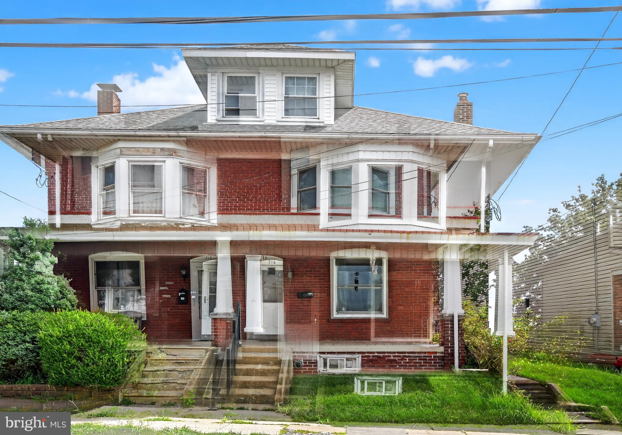 This delightful twin home offers the perfect blend of classic character and modern convenience, situated just minutes from major routes, shopping, recreation areas, and schools. Step inside and be greeted by an open, spacious layout that has retained much of its original charm, including gleaming hardwood floors that will impress every guest, and beautiful original wood trim that showcases the home’s history and craftsmanship.
The kitchen features updated appliances and a smart, functional design that will please any home chef, while the convenience of a first-floor powder room adds to everyday ease. Upstairs, you’ll find three generously sized bedrooms and a full hall bath. The third floor offers a versatile bonus room—heated, air conditioned, and open—perfect as a fourth bedroom, home office, or creative space.
The unfinished basement provides ample storage and a dedicated laundry area. Efficient split systems cool the home on all three levels, while a gas furnace provides heat on levels one and two with supplemental electric baseboard on the third floor; ensuring year-round comfort. Outdoors, the spacious rear concrete patio is ideal for entertaining, and two private off-street parking spaces in the rear make life even easier.
This home is move-in ready, loaded with character, and perfectly located—truly a must-see!