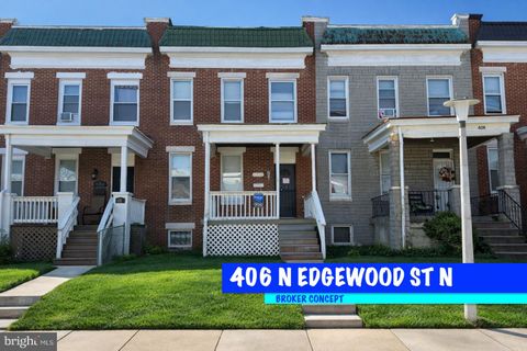 406 N EDGEWOOD STREET N BALTIMORE MD 21229