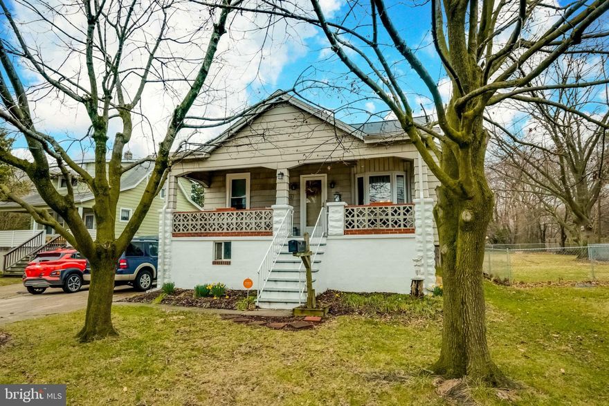 Welcome home to 4809 Kenwood Ave in Overlea/Baltimore Co.  This 3 bed/ 1.5 ba bungalow features many updates.  New flooring and fresh paint highlight the family room and dining room as you enter the home from the large front porch.  The updated kitchen (2020) faces the backyard, featuring white shaker cabinets, granite countertops, SS appliances, custom lighting, and tile flooring.  The updated main bathroom was completed in 2021.  Two nicely sized bedrooms, round off the main level.  The upstairs features new carpet, and plenty of storage.  The finished basement features tile flooring, and half bath, laundry area, and a pellet stove for alternate heating.  The large fenced in rear yard is an entertainers dream!  Featuring 2 decks, a fire pit, and a large pool.  Ground Rent $90/yr.  Schedule your showing today!  Recent Updates: Roof - 2019, Windows and storm Doors - 2018, Furnace - 2012, Water Heater - 2018, Kitchen- 2020, Main Bath - 2021, Pool liner/filter - 2017.