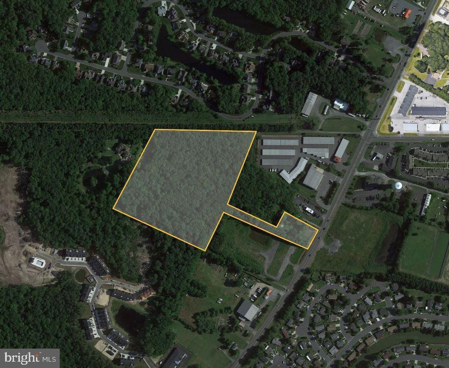 10.8 Acres of undeveloped land just 2 miles to downtown Ocean City.  Parcel's 361 and 291 now being sold together.  Parcel 291 is 13,504 sqft and is zoned C-2 with frontage on Route 611.  Parcel 361 contains 10.5 acres and zoned R-2, this sizable residential parcel offers the flexibility for various housing options.