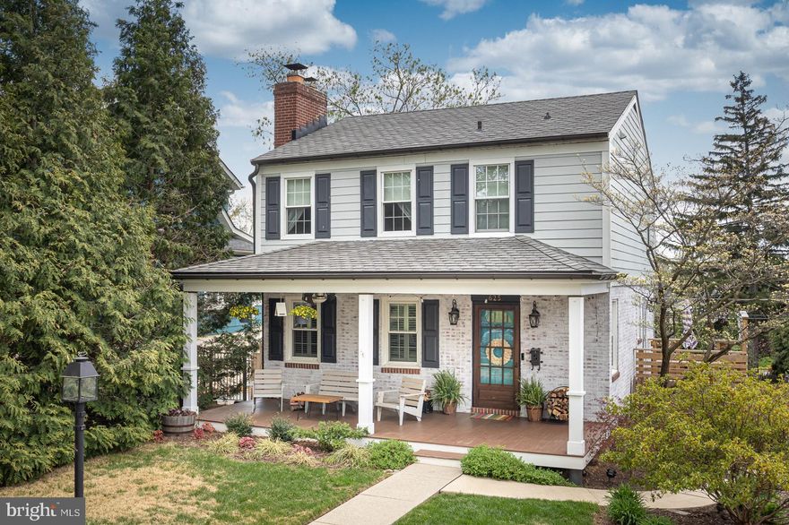 Stylish colonial in coveted Anneslie *** Well appointed open kitchen with large pantry *** Hardwood floors throughout *** Functioning wood burning fireplace *** Dining room with custom built-ins *** Powder room on main level *** Custom plantation shutters *** Finished basement *** Off street parking *** Backyard oasis with plenty of room for entertaining features stock tank pool!