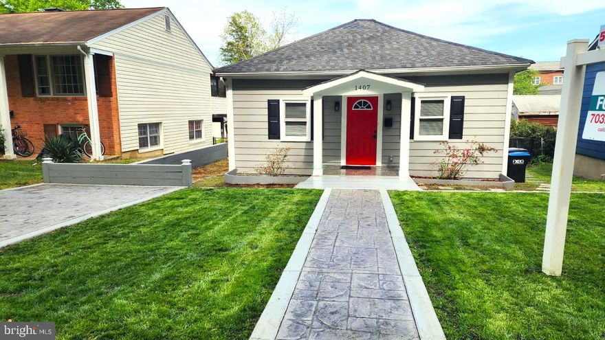 Price Reduced ! New Low Price — don’t miss this incredible opportunity. Prime location with unbeatable convenience and value “This home is wheelchair-accessible design with zero-step entry, wide hallways and doorways" Fully remodeled 1.5-level home in Downtown Fredericksburg, located across from University of Mary Washington.  Updates include new roof, HVAC, flooring, kitchen, bathrooms, appliances, and fresh paint. Crown molding throughout. Stamped concrete driveway and front entrance, plus rear alley access. Close to shops, dining, parks, and the Rappahannock River. Move-in ready.