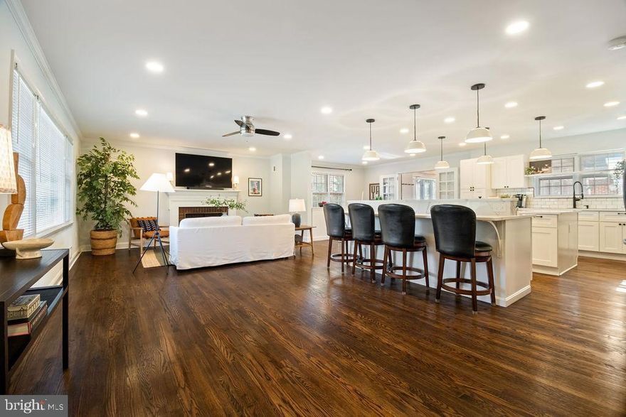 Located in the sought-after Rock Spring neighborhood of North Arlington, 3100 N Glebe Rd is a charming 7-bedroom, 6-bath single-family home offering over 5,626 sq ft of living space on a spacious 0.27-acre lot. Built in 1953 and tastefully updated, the home features bright, airy interiors, warm hardwood floors, and two separate living areas that work for any need. The recently renovated kitchen boasts double islands, quartz countertops, and stainless steel appliances - perfect for all your cooking needs! Add in a separate bar and you have an entertainer's paradise. The renovations continue into the spacious and tranquil primary bathroom adding modern comfort and style The sunroom with French doors opens off the main living space, creating a light-filled retreat for working, relaxing, or entertaining. The lower level is home to a large laundry room with storage and folding area, a salon (could be a perfect home gym!), a bedroom, and another renovated bathroom. The amenities continue as you wrap around to the theatre room with its own mini bar.

Above the garage are 2-bedrooms + 2-bathrooms with its own kitchen and laundry, while the lower level includes a separate 1-bedroom suite with kitchen—both ideal for guests, extended family, or any need. A lush yard completes the picture, perfect for outdoor enjoyment. A detached garage (currently used for storage) with generous driveway fulfills all your parking needs.

Zoned for Jamestown Elementary and Yorktown High, this home offers timeless appeal, thoughtful upgrades, and unmatched flexibility—just minutes from I-66, GW Parkway, and downtown DC. All posted square footage are estimates and not to be used for appraisal purposes.
Above the garage is a fully independent 2-bedroom, 2-bathroom apartment with its own kitchen and laundry, while the lower level includes a separate 1-bedroom apartment—both ideal for guests, extended family, or any need. A lush yard completes the picture, perfect for outdoor enjoyment. A detached garage (currently used for storage) with generous driveway fulfills all your parking needs. 

Zoned for top-rated schools like Jamestown Elementary and Yorktown High, this home offers timeless appeal, thoughtful upgrades, and unmatched flexibility—just minutes from I-66, GW Parkway, and downtown DC. All posted square footage are estimates and not to be used for appraisal purposes.