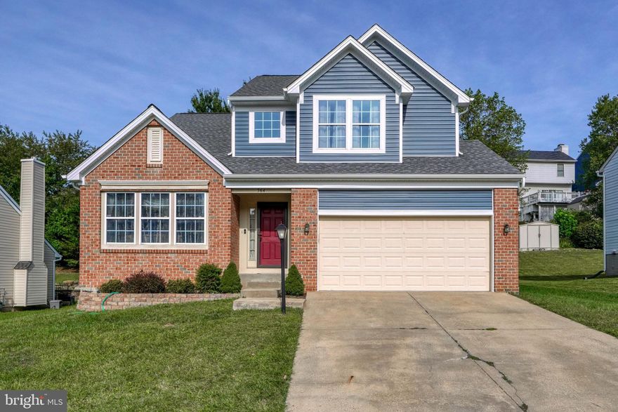 COMING SOON!!! Individual Showings Begin After The Sunday 10/1 Open House From 1:30pm To 4pm.  Updated 5 Bedroom 3.5 Brick And New Vinyl Siding Colonial With Covered Front Porch, 2 Car Attached Garage, Updated Composite Deck, Updated Architectural Shingle Roof, And Updated HVAC Located In Sought After Joppa Crossing.  Main Level Showcases Covered Front Porch Entry With Storm Door To Foyer With 2 Story Ceiling And Hardwood Floor, Adjacent Living Room With Vaulted Ceiling And  New Carpet, Dining Room With New Carpet, Powder Room With Hardwood Floor, Spacious Updated Eat-In Kitchen With Hardwood Floor, Table Space, Center Island, Upgraded Granite Countertops, Stainless Steel Appliances, Side By Side Refrigerator With Water And Ice Dispenser, Electric Stove / Oven With Convection, Built-In Microwave, Dishwasher, Double Sink, Disposal, Recessed Lights And Sliding Glass Access To The Updated Rear Composite Deck (12x21') With Vinyl Railings And Walk Down To Rear Yard As Well As Family Room Off The Kitchen With Carpet, Gas Fireplace With Marble Accent And Mantel And Laundry Room With Updated Luxury Vinyl Plank Floor, Updated Front Loading Washer And Dryer And Interior Access To The Attached Front Loading 2 Car Oversize Garage With Opener And Plenty Of Room For Storage!!!  Upper Level Features Primary Bedroom With New Carpet, Ceiling Fan, Walk-In Closet And Attached Primary Bathroom With Ceramic Tile Floor, Double Vanity And Tub Shower With Ceramic Tile Surround, Bedroom 2 With New Carpet And Ceiling Fan, Full Hall Bath With Ceramic Tile Floor And Tub Shower With Ceramic Tile Surround, Bedroom 3 With New Carpet And Ceiling Fan And Bedroom 4 With New Carpet And Ceiling Fan.   The Finished Lower Level Offers Incredible Bedroom 5 With Carpet, Full Hall Bath With Ceramic Tile Floor And Stall Shower, Recreation Room With Carpet And Game Room With Carpet And Walk Up To The Rear Yard And Deck.  MOVE IN READY AND A MUST SEE!!!  *** PLEASE CLICK ON THE 'MOVIE' ICON WITHIN THE ONLINE LISTING TO VIEW THE 3D VIRTUAL TOUR AND WALK THROUGH VIDEO *** BUYER AGENT PLEASE CAREFULLY READ RELOCATION DISCLOSURES INSTRUCTION FOR SUBMITTING OFFERS ***