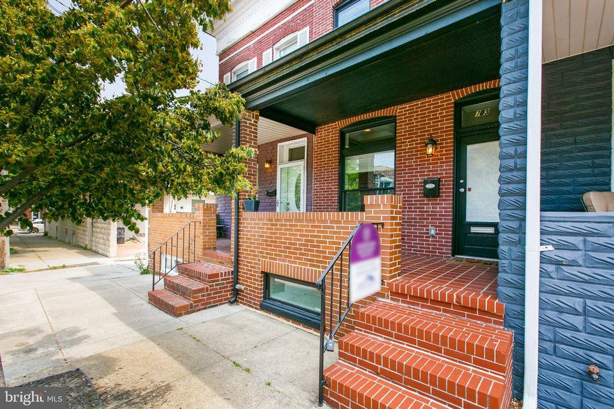 BEAUTIFUL CHAP RENOVATION LOCATED IN THE HEART OF BREWER'S HILL NOW AVAILABLE. ROUGHLY 6 YEARS REMAINING ON CHAP TAX CREDIT - SUPER LOW TAXES - $3148 ANNUALLY. GLISTENING HARDWOODS CASCADE THROUGHOUT. ENJOY CUSTOM CABINETRY, UPGRADED TRIM AND PAINT PACKAGE, IMPORTED TILE, DESIGNER LIGHTING, GRANITE COUNTERTOPS, SS APPLIANCES IN DESIGNER CHEF'S KITCHEN WITH UNDER CABINET LIGHTING. OVERSIZED COVERED FRONT PORCH. TONS OF NATURAL LIGHT. FINISHED LOWER LEVEL. EXPOSED BRICK. HIGH CEILINGS. TONS OF STORAGE. WALK-IN SHOWERS. WALK-IN CLOSETS. SPACIOUS 4 BEDROOMS WITH 3 FULL BATHROOMS. EXPANSIVE TWO-TIER ROOF DECK FOR ENTERTAINING - GREAT CITY SKYLINE VIEWS. OVERSIZED OFF-STREET PARKING PAD. CLOSE PROXIMITY TO RETAIL SHOPPING, LOCAL DINING, CANTON CROSSING, PATTERSON PARK, AND ALL MAJOR HIGHWAYS. SCHEDULE A PRIVATE TOUR TODAY.