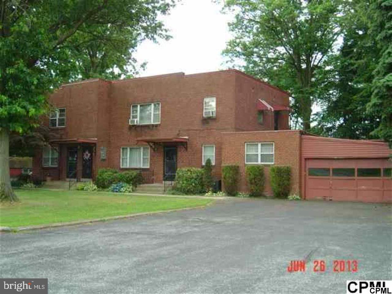 This private and quiet rental property currently has a 1 bedroom, 2 bedroom and a 4 bedroom unit available. Convenient location just outside of New Cumberland near the Army base. All units are in excellent condition. Tenants share laundry facilities in the basement and there is ample off street parking. Owner pays for heat, water, sewer and trash. 1 year lease! Call listing agent for access information.