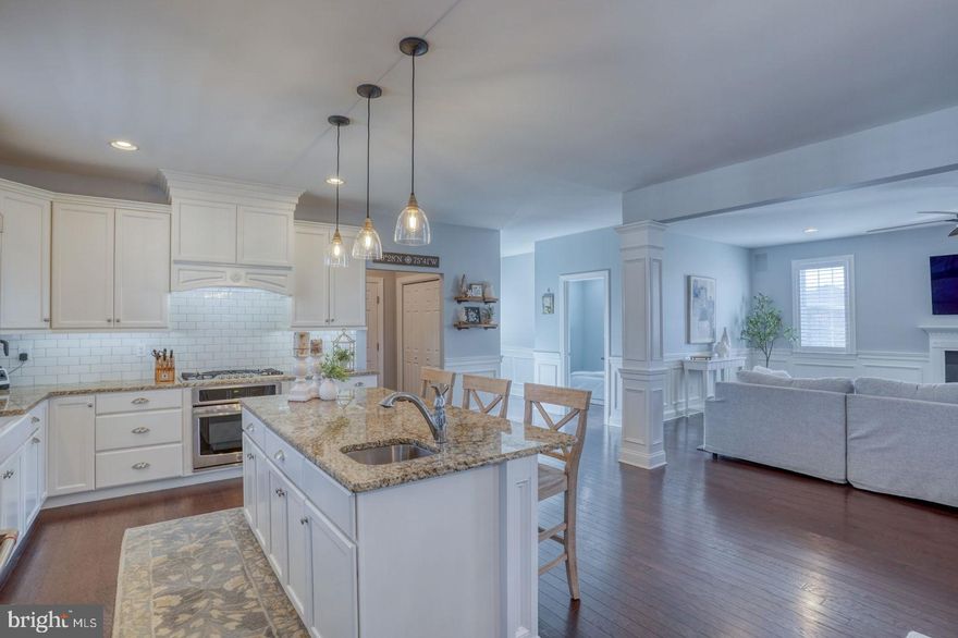 Welcome to 513 Spring Hollow Drive, located in the sought after neighborhood of PARKSIDE where manicured lawns, breathtaking Grand entrances.... that shout our pure elegance and landscaped open areas that are where you can imagine your family loving where they live.  This stunning Semi Custom home in situated on a great corner lot that is across from the Parkside Community Clubhouse, pool, fitness center, playground, tennis, pickleball and 8 acres of open space to go play....location, location and location!!!! Let me not forget to mention the Appoquinmink School District ....the shopping and the great distance to all the major highways.   Come on in and take a look.....Built in 2017, a Lifestyle home that the owners designed with so many upgrades.  Enter into the lovely hallway that separates the formal front room and large study with French doors....LOOK AT THESE HARDWOOD FLOORS throughout the main living area...one of the largest family rooms with a gas fireplace, open concept living, great size eating area and ......THE KITCHEN..... this is the heart of the home with a large island, quartz counter tops, custom hood, a PANTRY that is a WOW....great natural light from windows galore....another back room (flex room, bedroom, toy room, or 2nd office)  lets not forget the 2 great back exits... one to the lovely patio in the fenced in yard the other is to the 2 car garage. Where do we go next...Upstairs has 3 lovely sized bedrooms, a extra large laundry room and 2 full bathrooms.....The primary suit is just beautiful with its own entrance into the laundry room from the large closet.  The basement the owners finished custom on their own after......this is where the fun begins...great large recreation room, full bath, fitness room and still tons of storage. IRRIGATION!!! look at this lovely lawn... Put this on your list of perfect homes!!!! BRAND NEW ROOF!!!!