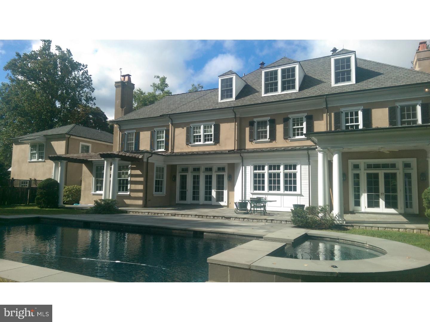 Magnificent-one of a kind offering located In a "walk to Wayne" location. This luxury estate was lovingly crafted by Griffith's Construction. Don't miss out on your opportunity to make this beautiful estate your own. This home will be lot #2 of the new community called 205 Strafford Avenue, which will be comprised of 4 newly built homes around it. Please see sales agent for information on new community. This home affords you a grand foyer entrance to a dramatic living room w/marble fireplace, a formal dining room with French Doors that allows for entertaining on the covered porch. Appliances are GE Monogram, professional size range; limestone countertops, large island, and copper prep sink with an inviting Breakfast room. The Butler's Pantry is fully equipped to handle your entertaining needs. The master included a fireplace, sitting room, his and her bathrooms and closets. Several of the other bedrooms on second and third floors include sitting rooms. Along with baths providing an "en suite" appeal. The basement is partially finished with a beautiful stone fireplace but the "Piece de resistance" is the setting. The inground slate pool is stunning with its hot tub and water features it wraps this tremendous luxury opportunity with exquisite elegance.