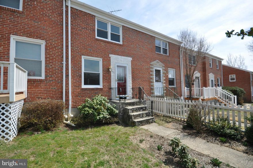 Pristine updated townhouse boasts an open layout, renovated kitchen and bath, large bedrooms, and partially improved basement w/ washer, dryer and plenty of storage. Covered rear deck and large yard. Near schools, hospitals and every convenience. Pets considered CBC. NO SMOKING. Avail immed. Heating fuel included in rent.