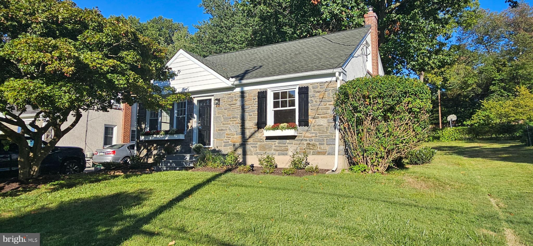 Newly renovated and move in ready Cape Cod in the community of Haverford Hill. This home features a new first floor Master with walk-in closet, new first floor powder room. Upstairs you will find 2 additional bedrooms with a Jack & Jill bath. Finished basement with powder room, wet bar, laundry/storage area, and opportunity for 4th bedroom. Basement also has an exterior staircase that leads to the backyard. Renovations include upgraded plumbing with PEX manifold, upgraded electrical with 200A service, upgraded HVAC. Refinished hardwood floors throughout. Newly painted interior with new hardware. New exterior flagstone walkway. New recessed lighting throughout. Haverford school district. Across the street there is a walking trail, and Darby Creek Park with state stocked trout. Close to Hill Top Park, Haverford Twp Skate Park, YMCA, and local golf courses. Close proximity to I476 and Route 3, Manoa and Broomall shopping center.