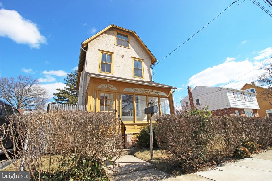 Welcome to 322 Ridley Ave, a beautiful and tastefully updated 3-story Victorian home nestled in the heart of Folsom, PA. This residence offers a spacious living area of over 2200 square feet, featuring 4 bedrooms , 2 full baths, and 2 powder rooms!

Upon entering this inviting property, you are welcomed by an enclosed front porch that leads to the first floor. Here you'll find a n inviting and roomy  living room adorned with a decorative fireplace, creating a cozy atmosphere for those chillier nights. The formal dining room showcases charming built-ins and  hardwood floors, perfect for hosting delightful dinner parties.

The heart of the home is the large eat-in kitchen, complete with gorgeous granite counters and brand new stainless steel appliances, sure to inspire your inner chef. Additionally, the first floor is conveniently equipped with a mudroom and a powder room and rear exit direct to the back yard!

Ascending to the second floor, you'll discover 3 spacious bedrooms, ample closet space  and a ceramic tile hall bat . The third floor offers a private oasis in the form of a master en suite, which includes a comfortable sleeping area, a brand new full bathroom, and a sitting/closet area ideal for relaxation and storage. The master suite is complete with a mini split cooling and heating unit.

While the basement is currently unfinished, it holds great potential for customization and features an outside exit and an additional powder room. The exterior of the house is just as appealing with a fenced-in rear yard, complete with lighted pavers for your evening soirees, as well as a private driveway for off-street parking. The house has new electrical wiring throughout and 200 amp service.